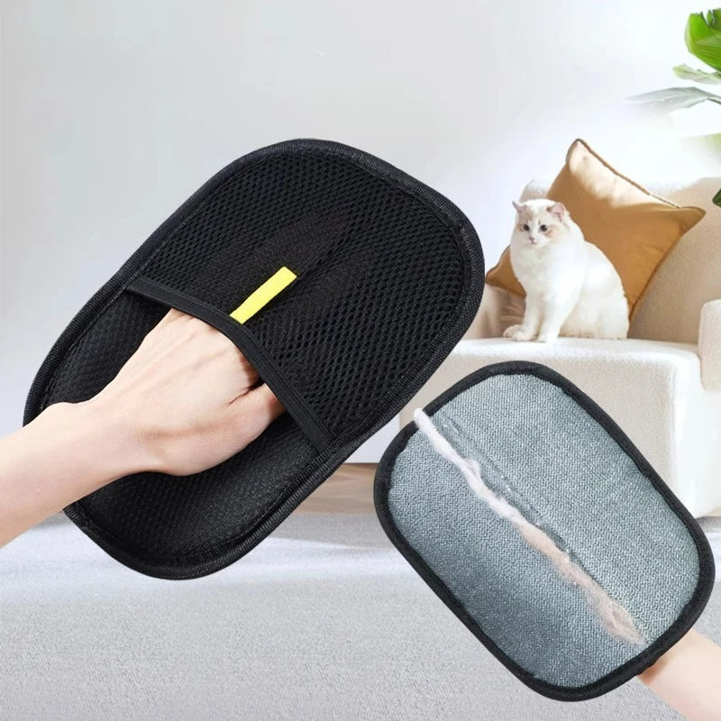 Pet Hair Remover Glove – Easy Grooming & De-Shedding for Dogs & Cats