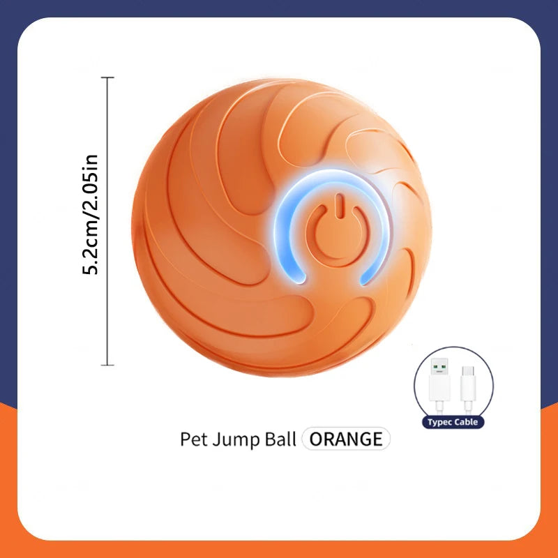 Smart Dog Toy Ball – Interactive, Rechargeable & Fun for Pets