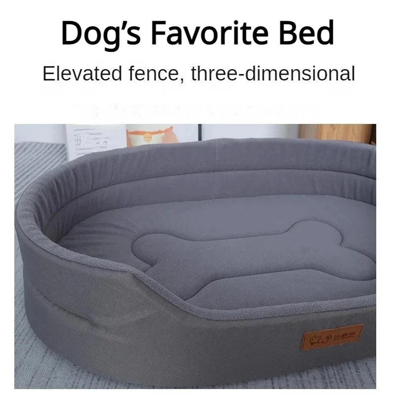 Luxury Washable Dog Bed – Cozy & Durable