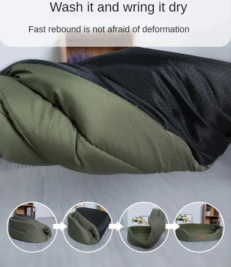 Luxury Washable Dog Bed – Cozy & Durable