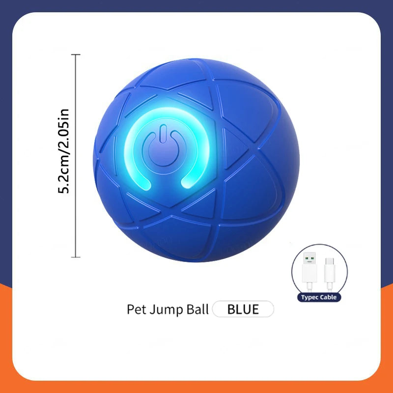 Smart Dog Toy Ball – Interactive, Rechargeable & Fun for Pets