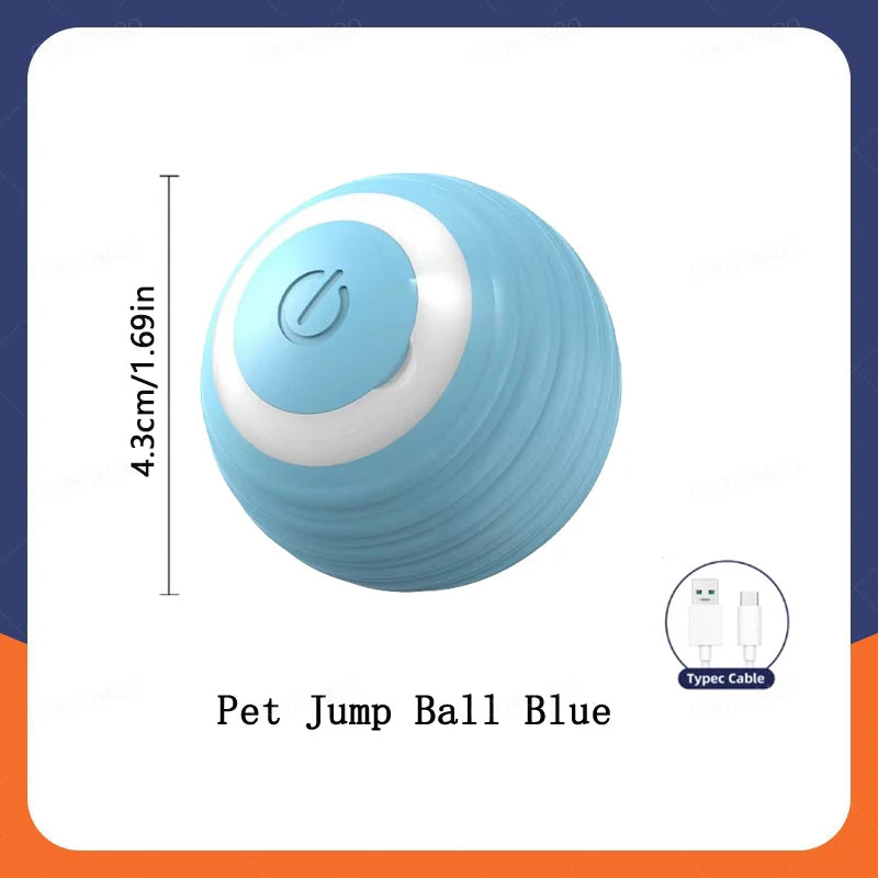 Smart Dog Toy Ball – Interactive, Rechargeable & Fun for Pets