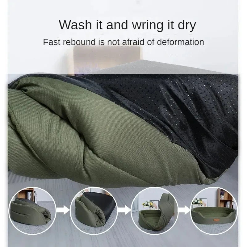 Luxury Washable Dog Bed – Cozy & Durable