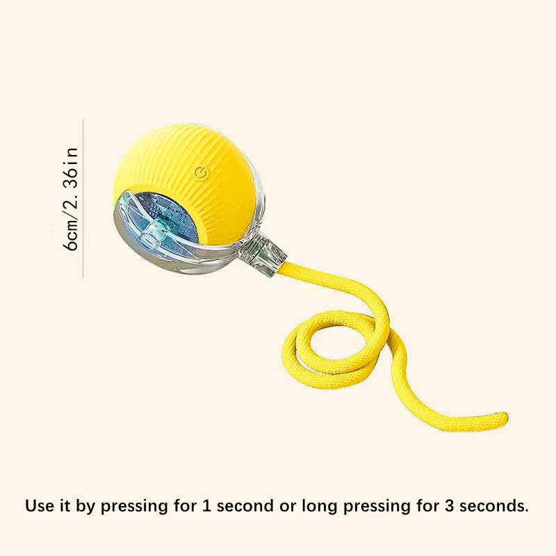 Smart Dog Toy Ball – Interactive, Rechargeable & Fun for Pets