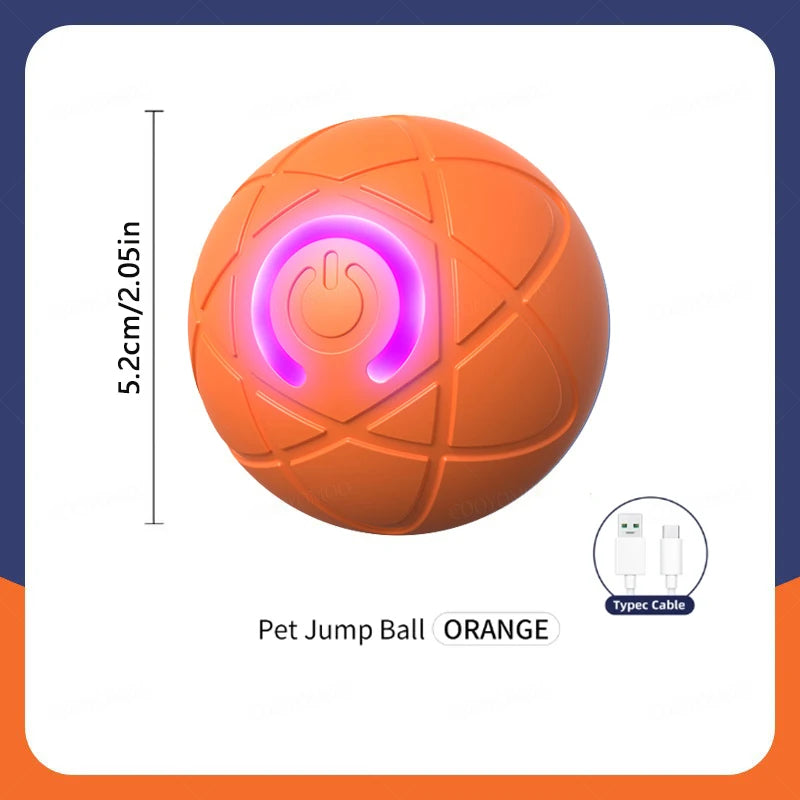 Smart Dog Toy Ball – Interactive, Rechargeable & Fun for Pets