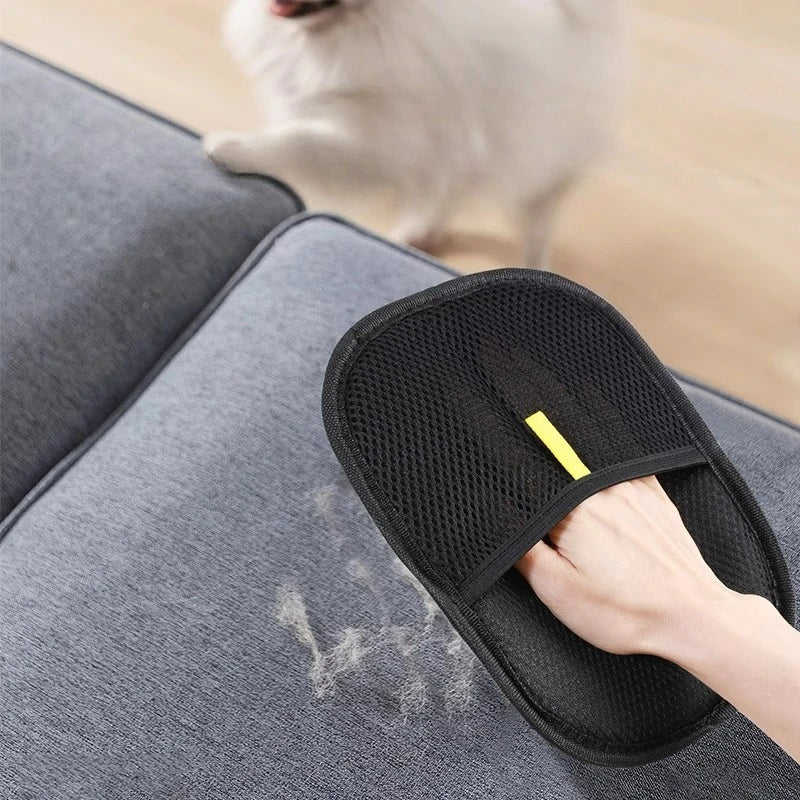 Pet Hair Remover Glove – Easy Grooming & De-Shedding for Dogs & Cats