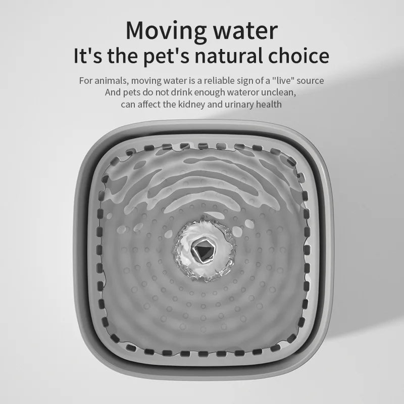 Cat Water Fountain – 3L Automatic Filtered Drinking Fountain