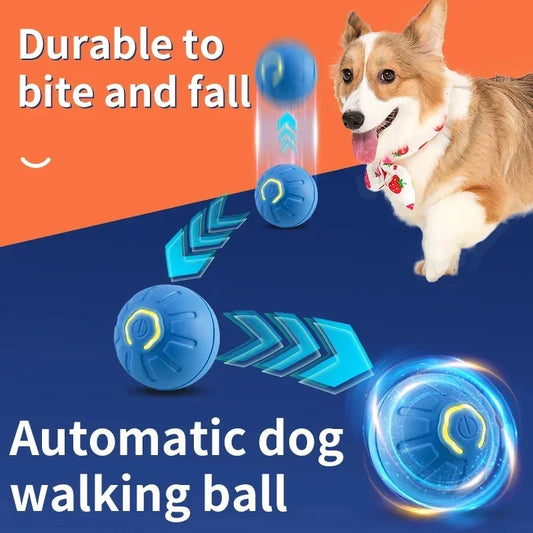 Smart Dog Toy Ball – Interactive, Rechargeable & Fun for Pets
