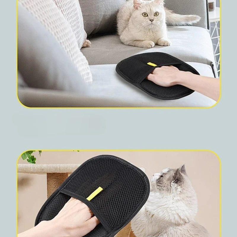 Pet Hair Remover Glove – Easy Grooming & De-Shedding for Dogs & Cats