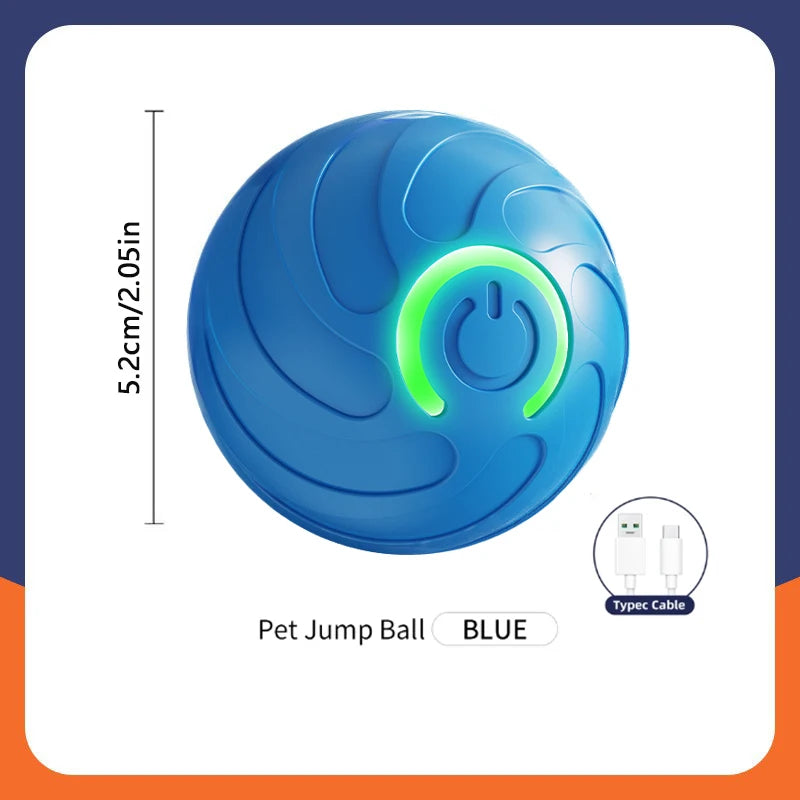 Smart Dog Toy Ball – Interactive, Rechargeable & Fun for Pets