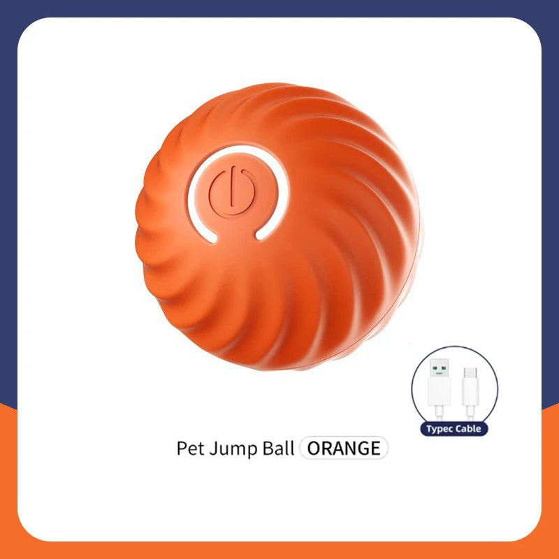 Smart Dog Toy Ball – Interactive, Rechargeable & Fun for Pets
