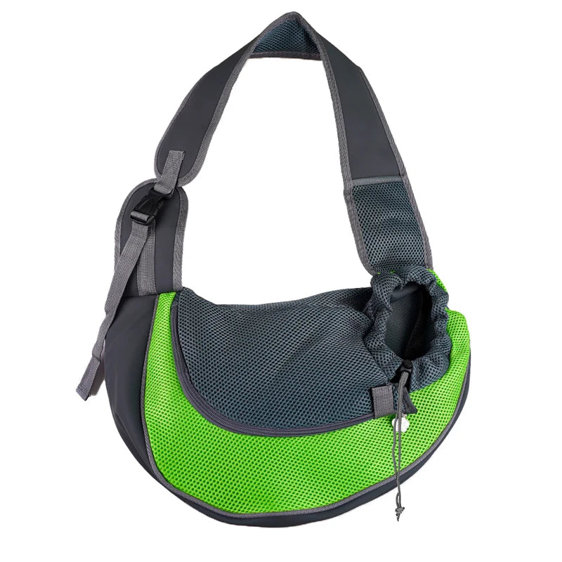 Pet Sling Carrier Bag – Comfortable Shoulder Tote for Small Dogs & Cats