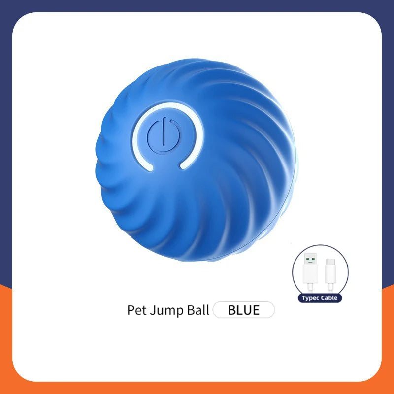 Smart Dog Toy Ball – Interactive, Rechargeable & Fun for Pets