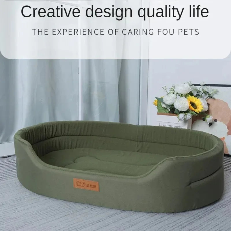 Luxury Washable Dog Bed – Cozy & Durable