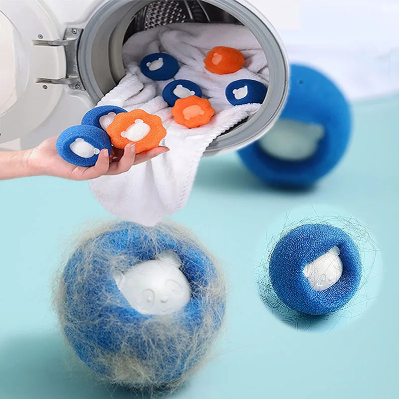 Reusable Pet Hair Removal Ball for Laundry – Cat & Dog Fur Catcher