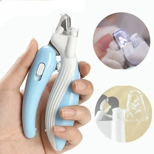 Professional LED Pet Nail Clippers – Safe Nail Trimmer for Dogs & Cats